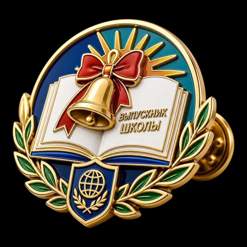 Школьные значки